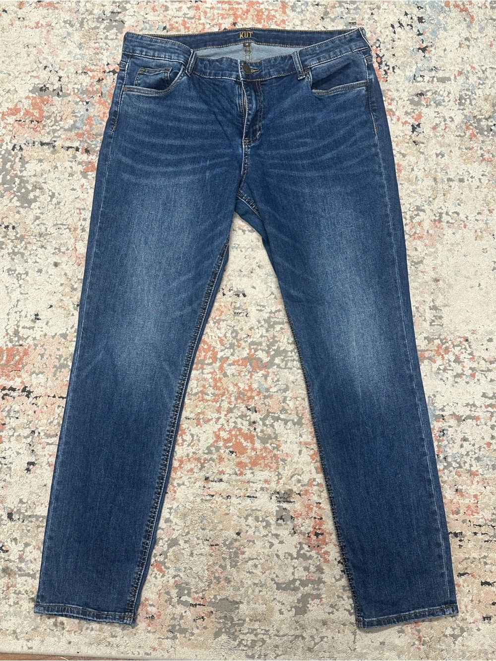 Kut from the Kloth  Dark Blue Slim-Straight Jeans